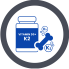 Vitamin D3 with K2